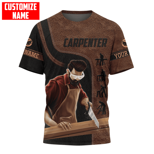 UniJames Customized Name Carpenter Shirts MHND
