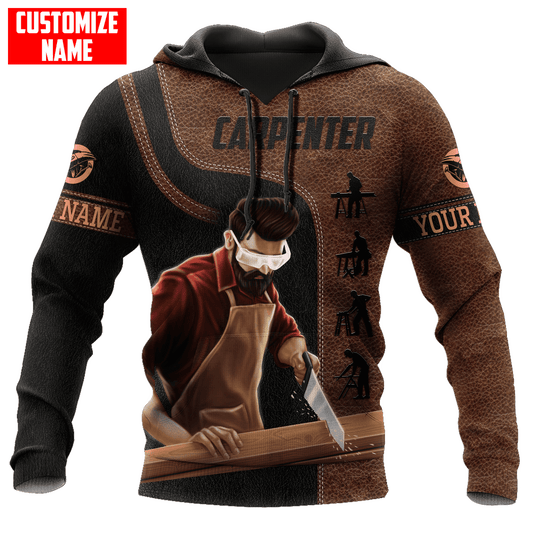 UniJames Customized Name Carpenter Shirts MHND