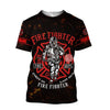 UniJames Customize Name Firefighter Unisex Shirts DAHH