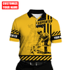 UniJames Personalized Name Carpenter Unisex Shirts Yellow Ver