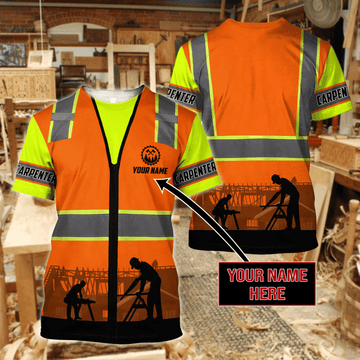 UniJames Personalized Carpenter Unisex Shirts For Men And Women