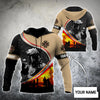 UniJames Customize Name Firefighter Shirts For Men And Women Hoodie