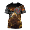 UniJames Brave Firefighter 3D All Over Printed Hoodie Shirt