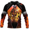 UniJames I'M A Brave Firefighter 3D All Over Printed Hoodie