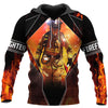 UniJames I'M A Brave Firefighter 3D All Over Printed Hoodie