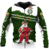 UniJames Santa Firefighter 3D All Over Printed Shirts Hoodie