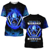 UniJames Mechanic Skull All Over Printed Hoodie For Men and Women TN