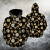 UniJames Mechanic Steampunk All Over Printed Hoodie For Men and Women TN