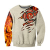UniJames Firefighter Soldier Shirt Hoodie For Men And Women