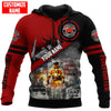 UniJames Customized Name Firefighter Unisex Shirts TNAAN