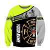 UniJames Customize Name Firefighter Shirts For Men And Women MH