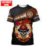 UniJames Customize Name Firefighter Unisex Shirts SN