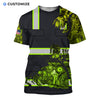 UniJames Mechanic Spirit In My Vein Personalized Name Flag 3D Over Printed Shirts No