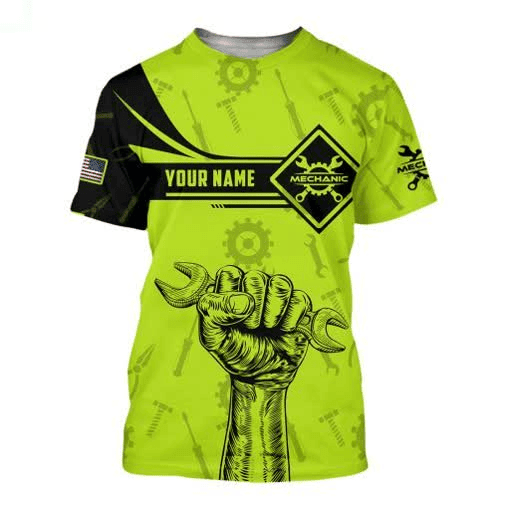 UniJames Mechanic Personalized Shirts