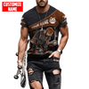 UniJames Personalized Name Carpenter Unisex Shirts Leather Texture Ver