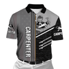 UniJames Personalized Name Carpenter Unisex Shirts Metal Pattern Ver