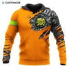 UniJames Ripped Skin Machine Personalized Name Shirts For Mechanic