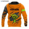 UniJames Ripped Skin Machine Personalized Name Shirts For Mechanic