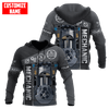 UniJames Personalized All Over Printed Mechanic Hoodie For Men and Women TN SN