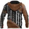UniJames Personalized Name Mechanic Unisex Shirts Leather