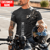 UniJames Mechanic Unisex Shirts Metal Pattern