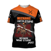 UniJames I Can Fix What Stupid Does All Over Printed Mechanic Hoodie For Men and Women TN
