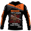 UniJames I Can Fix What Stupid Does All Over Printed Mechanic Hoodie For Men and Women TN