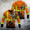 UniJames All Over Printed Mechanic Hoodie For Men and Women TN