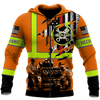 UniJames All Over Printed Mechanic Hoodie For Men and Women TN