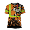 UniJames All Over Printed Mechanic Hoodie For Men and Women TN