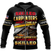 UniJames Personalized Name Carpenter Unisex Shirts Skilled Carpenters Aren't Cheap