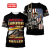UniJames Personalized Name Carpenter Unisex Shirts Skilled Carpenters Aren't Cheap