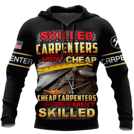 UniJames Personalized Name Carpenter Unisex Shirts Skilled Carpenters Aren't Cheap