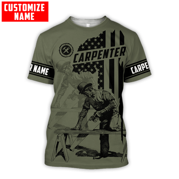 UniJames Personalized Name Carpenter Unisex Shirts