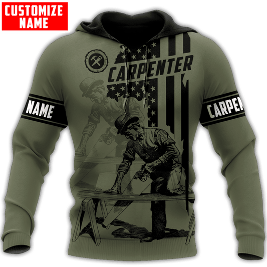 UniJames Personalized Name Carpenter Unisex Shirts