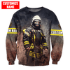UniJames Customized Name Firefighter Unisex Shirts