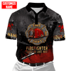 UniJames Customize Name Firefighter Unisex Shirts