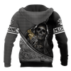 UniJames Personalized Name Mechanic Skull Unisex Shirts