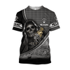 UniJames Personalized Name Mechanic Skull Unisex Shirts