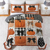 Uni All Season Quilt 3-Piece Set Pretty Pumpkins