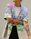 UNIJAMES SANDY TOES SUNKISSED NOSE FLAMINGO HAWAIIAN SHIRT
