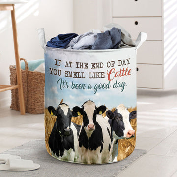 Uni Holstein - It's Been A Good Day Laundry Basket