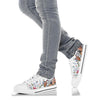 Uni Horse and Flowers Low Top Shoes