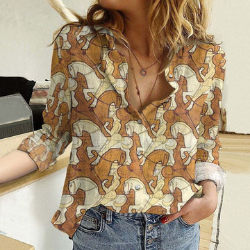 Unique Horse Collection All Printed 3D Casual Shirt