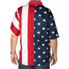 UniJames Men's Stars & Stripes Cotton Button Down Shirt