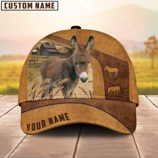 Uni Personalized Name Miniature Donkey Cap