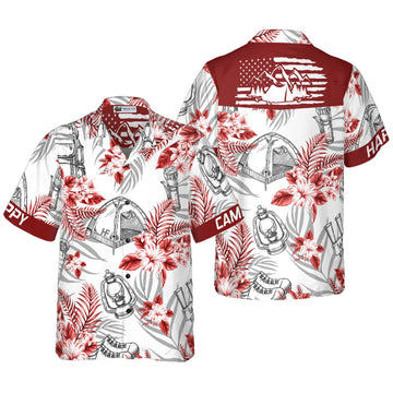 UniJames Happy Camper Hawaiian Shirt