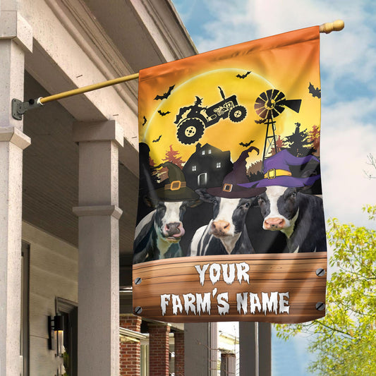 Uni Holstein Farming Customized Name 3D Flag