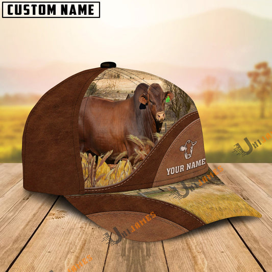 Uni Beefmaster Farm Living Pattern Customized Name Cap