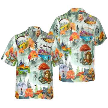 UniJames HIKING Custom Hawaiian Shirt